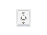 Emtek 2404 Brass Wilshire Door Bell Cover