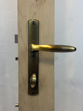 HOPPE MULTIPOINT LOCK HANDLESET, VERONA, M151/216N, SOLID BRASS - ANTIQUE BRASS, ACTIVE , 2131039