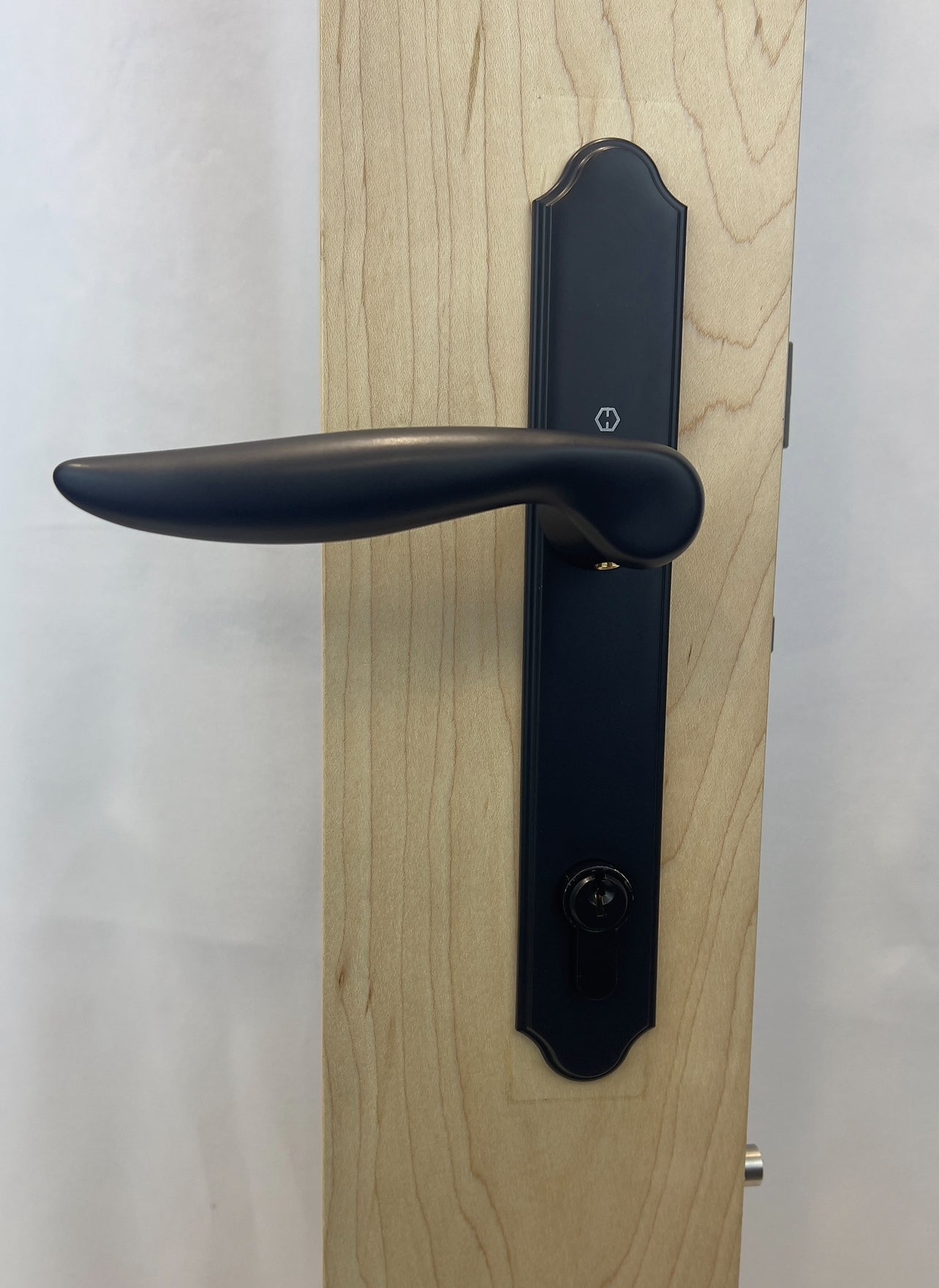 HOPPE TORONTO HANDLESET M1020/374N, ACTIVE|KEYED - MATTE BLACK , 2134328
