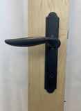 HOPPE TORONTO HANDLESET M1020/374N, ACTIVE|KEYED - MATTE BLACK , 2134328