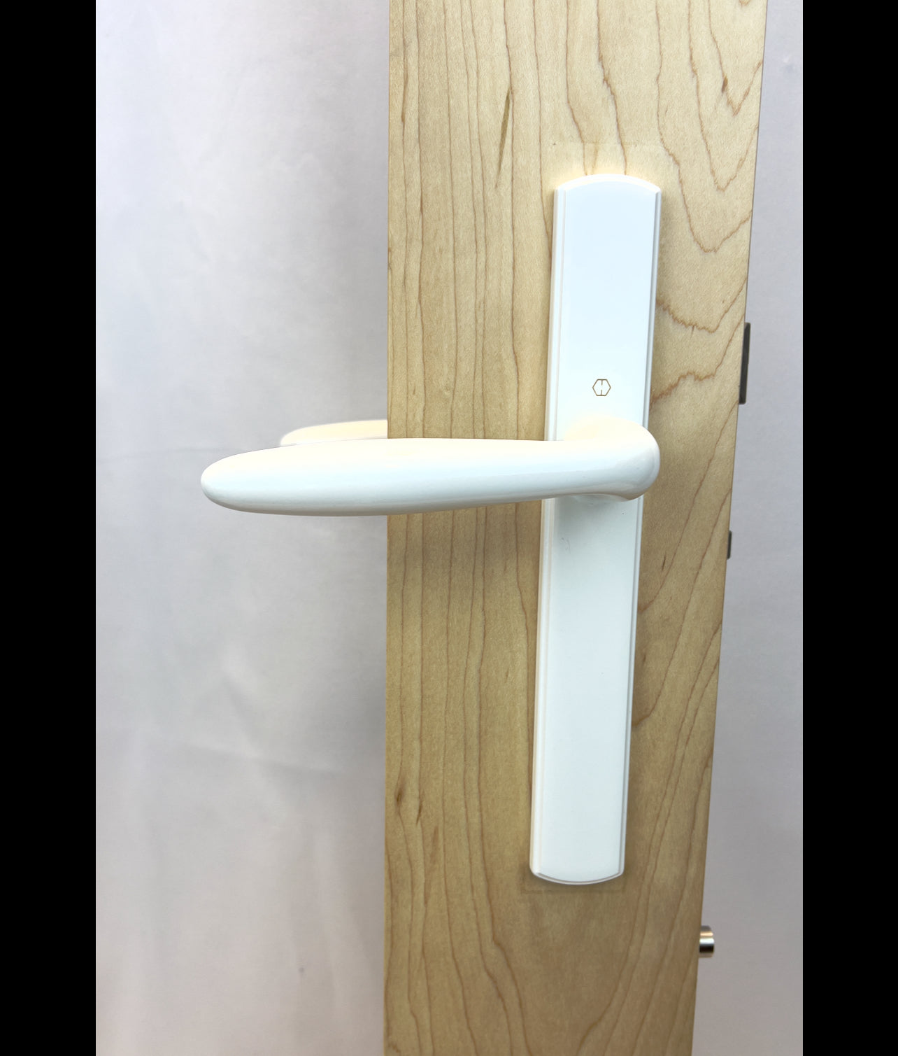 HOPPE Multipoint Lock Handleset - M151/216 VERONA CONTEMPORARY INACTIVE-Pure White ,2131127