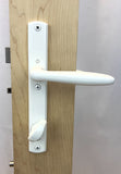 HOPPE Multipoint Lock Handleset - M151/216 VERONA CONTEMPORARY INACTIVE-Pure White ,2131127