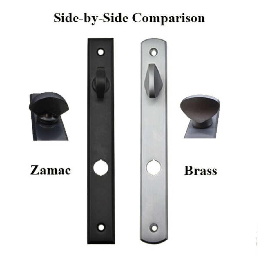 G-U ALLEGRO HANDLE & 30MM PLATE, ACTIVE, KEY & THUMBTURN (HANDLE ABOVE CYLINDER) CHOOSE COLOR