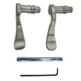 G-U CAPRI HANDLE & 45MM PLATE, ACTIVE, KEYED WITH THUMBTURN (HANDLE BELOW CYLINDER) CHOOSE COLOR