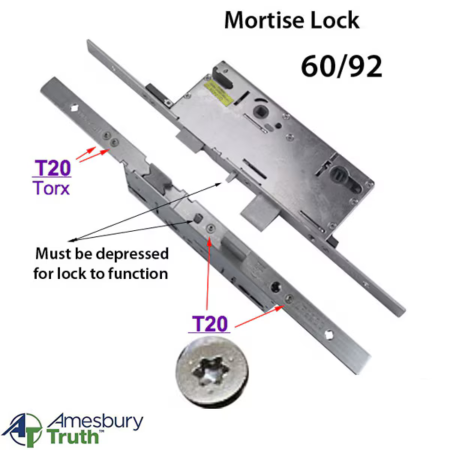 P2000 Active Gearbox only 35/92 Euro Cylinder