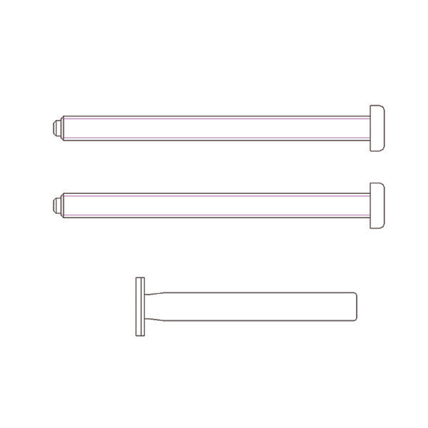 PA-CONV-2250-A Sapphire Passage Set Conversion Kit for 2-1/4" Thick Doors