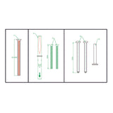 PA-H2P250-A Entry Handle Set Conversion Kit for 2-1/4" Thick Doors