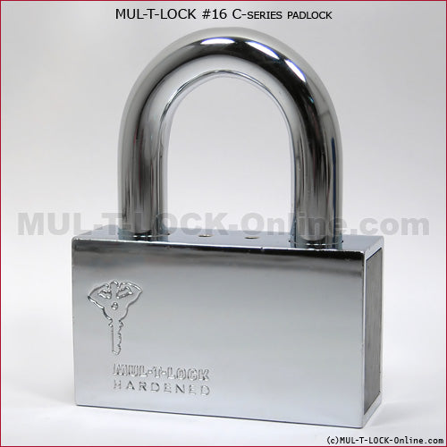 MUL-T-LOCK #16 C-Series Padlock with Protector (5-8" Shackle)