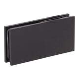 SDGQ2X5180US10B Rockwell Square 180-Degree 5″ x 2″ Glass to Glass Clamp in Antique Black Finish