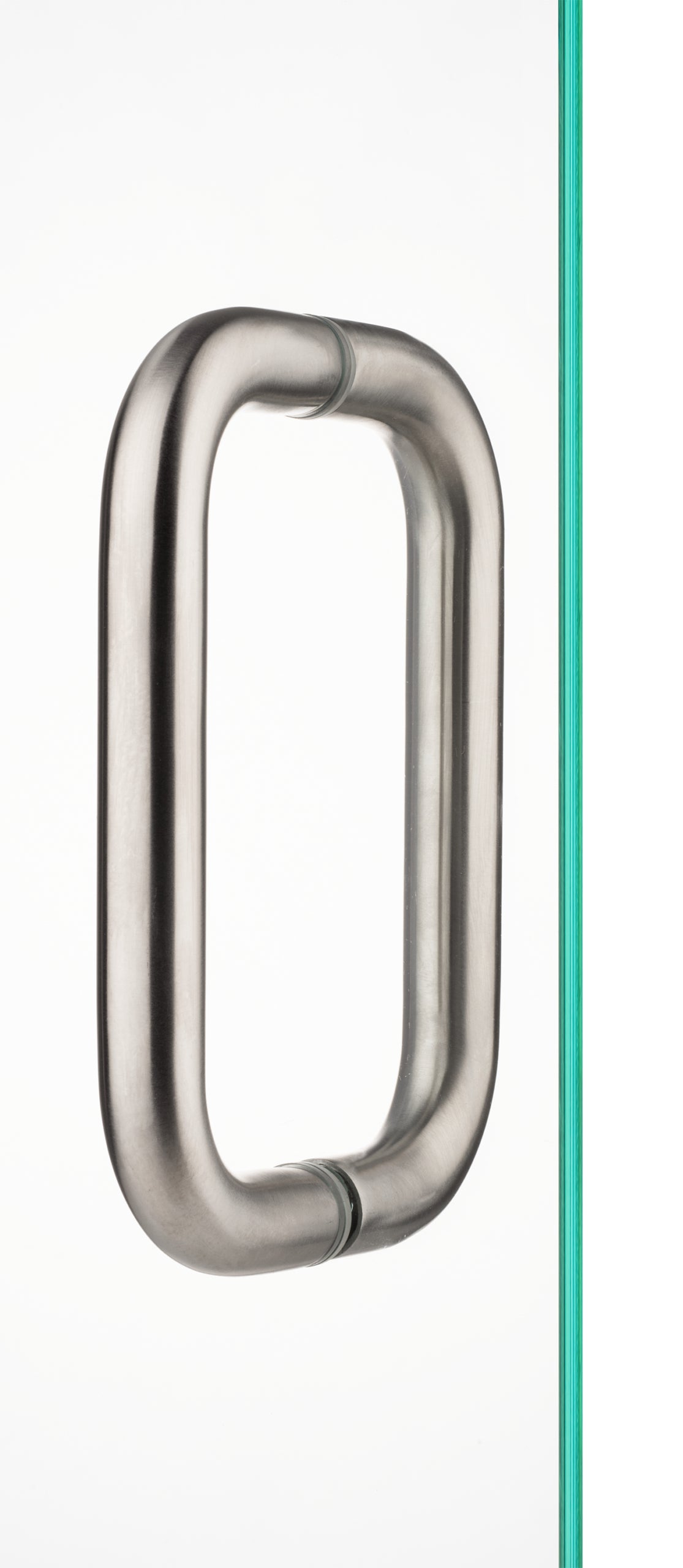 SDH3/4X8-BS 8″ Back to Back Tubular Pull in Brushed Nickel Finish for Heavy Glass Frameless Shower Doors