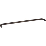 SDP3/4X27US10B 27″ Single Side Shower Door Towel Bar without Metal Washers in Antique Black Finish