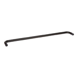 SDP3/4X26US10B 26″ Single Side Shower Door Towel Bar without Metal Washers in Antique Black Finish