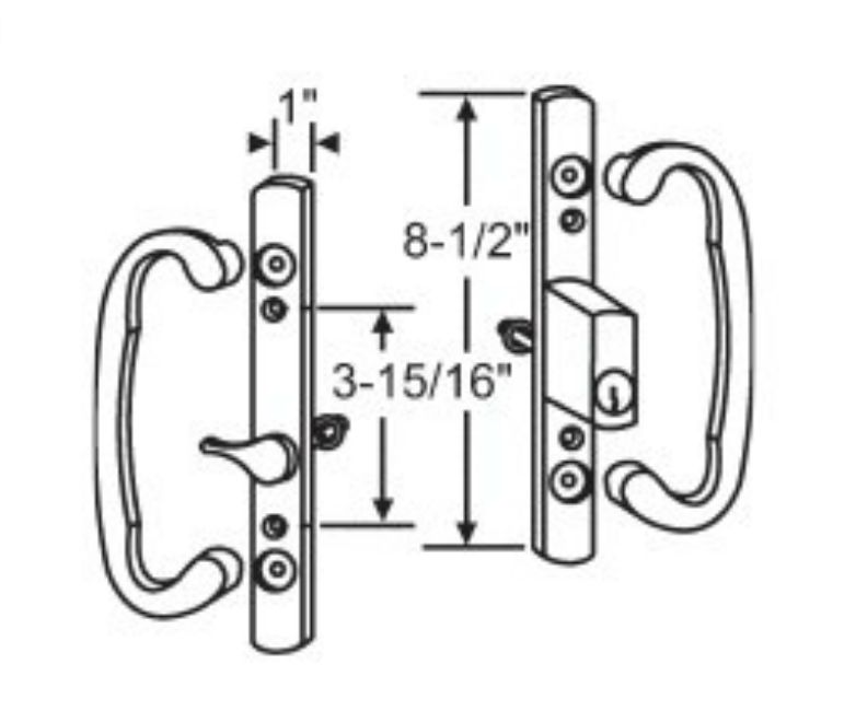 2265 Sash Controls Handle 13-245W