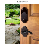 Baldwin Boulder Electronic Keypad Deadbolt with Boulder Handle and Right Handed Lever