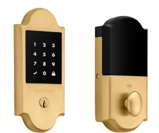 Baldwin Touchscreen Boulder Z-Wave Deadbolt
