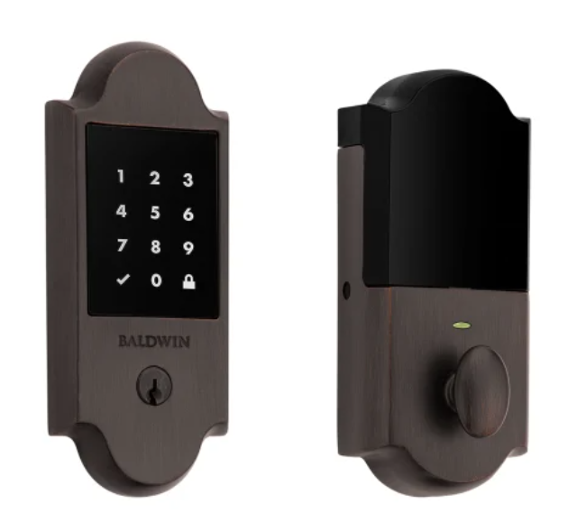 Baldwin Touchscreen Boulder Z-Wave Deadbolt