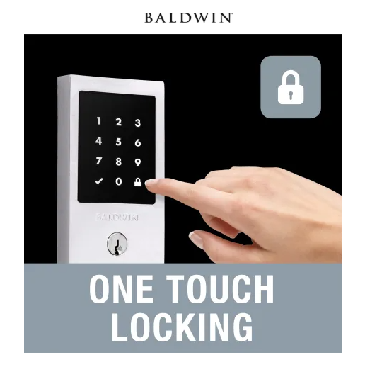 Baldwin 85393 Minneapolis - Evolved Sectional Touchscreen Handleset