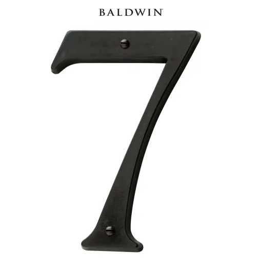 5" Baldwin "7" House Number