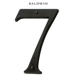 5" Baldwin "7" House Number