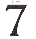 5" Baldwin "7" House Number