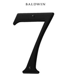 5" Baldwin "7" House Number