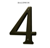 5" Baldwin "4" House Number