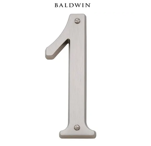 5" Baldwin "1" House Number