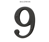 5" Baldwin "9" House Number