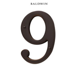 5" Baldwin "9" House Number