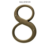 5" Baldwin "8" House Number