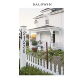 5" Baldwin "8" House Number