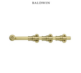 Baldwin 12 Inch Ornamental Heavy Duty Surface Bolt