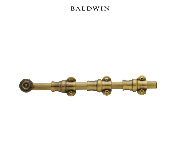 Baldwin 12 Inch Ornamental Heavy Duty Surface Bolt