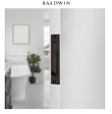 Baldwin 3/4 Inch x 3-7/8 Inch Solid Brass Edge Pull