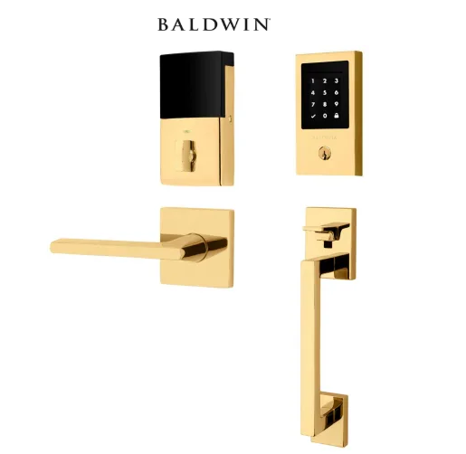 Baldwin 85393 Minneapolis Evolved Sectional Touchscreen Handleset with Z-Wave Technology