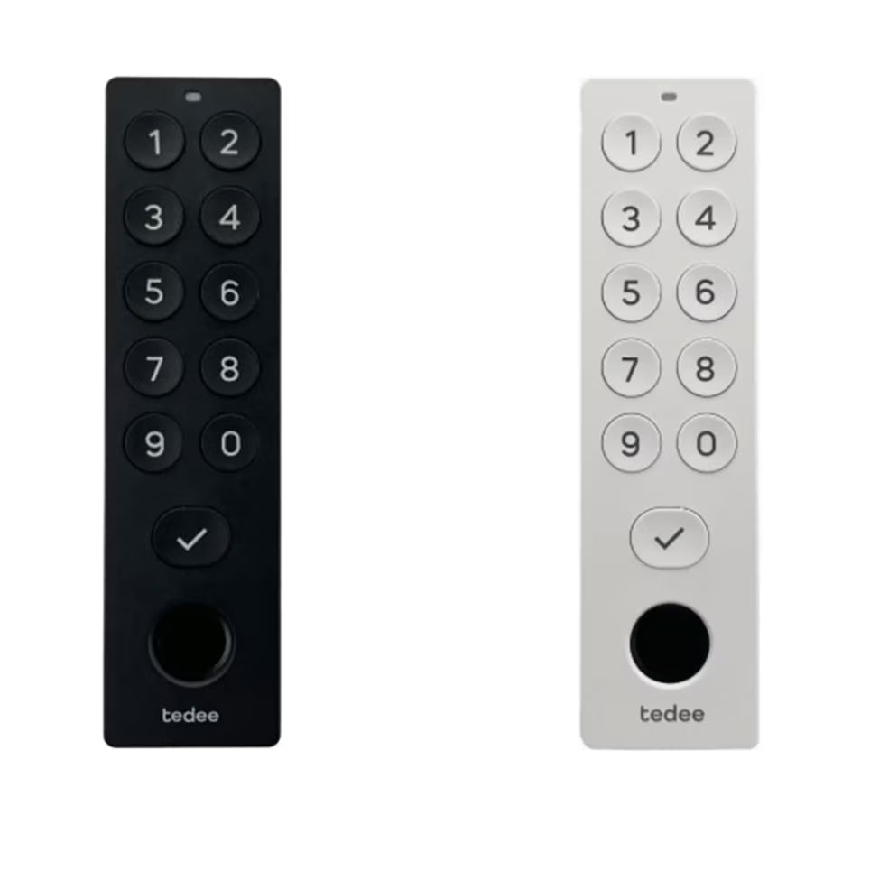 Tedee Keypad Pro Battery Powered Bluetooth Biometric Fingerprint Scanner