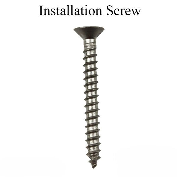 Hoppe Stainless Steel Wood Screw 8mm Head 35mm Length-  8785695