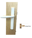 HOPPE Multipoint Lock Handleset - M151/216 VERONA CONTEMPORARY INACTIVE - Antique Brass , 2131101