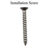 Hoppe Stainless Steel Wood Screw 8mm Head 35mm Length-  8785695