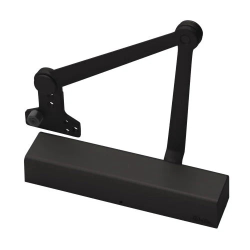 Accentra 2721T Door Closer w/ Heavy Duty Hold Open Parallel Arm and Stop