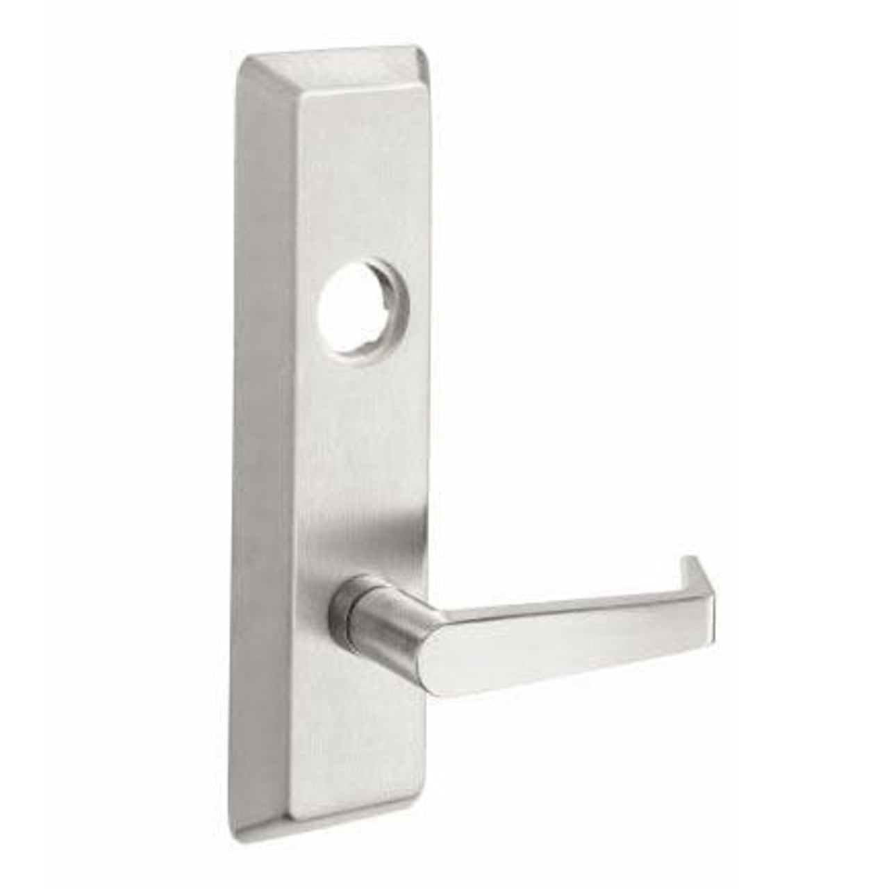 Accentra (Yale) 626F Exit Device Escutcheon Lever Trim, Escutcheon x Cylinder x Lever, Classroom (08)/Storeroom (09), Less Cylinder, Augusta Lever