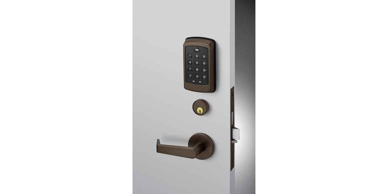 Accentra nexTouch Series - Grade 1 Mortise Lock with Keypad Trim and Thumbturn, Stand Alone Capacitive Touchscreen