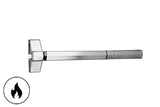 Accentra (Yale) 7100F - Fire Rated 48" Grade 1 Rim Exit Bar, Wide Stile Pushpad, Less Trim, Less Dogging