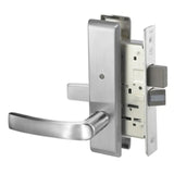 Accentra 8802FL Grade 1 Privacy with Deadbolt Mortise Lock, Monroe Lever