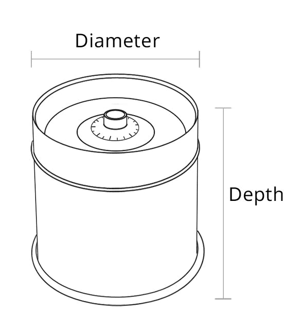 AMSEC C5 American Security Floor Safe Tubular Body
