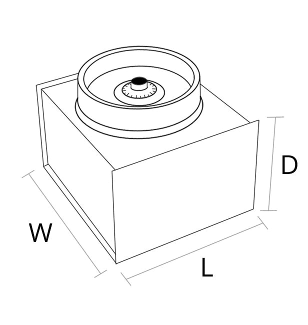 AMSEC B17 American Security Floor Safe Rectangular Body