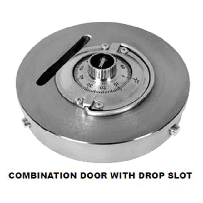 AMSEC B6 American Security Floor Safe Round Door Rectangular Body