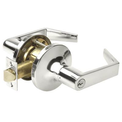 Accentra 5405LN BAU SFIC Interchangeable Core Storeroom Lever Lockset