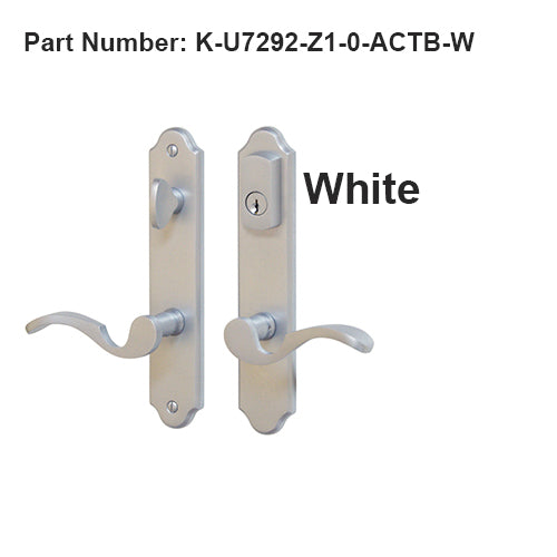 G-U Capri Handle and 45 mm Plate Series, Zamac, Active