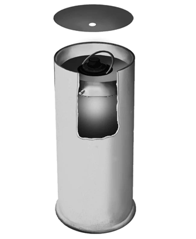 AMSEC C7 American Security Floor Safe Tubular Body